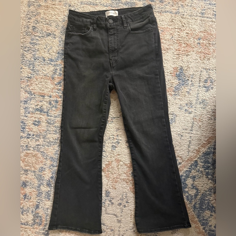 Frame Jeans Le Crop Mini Boot